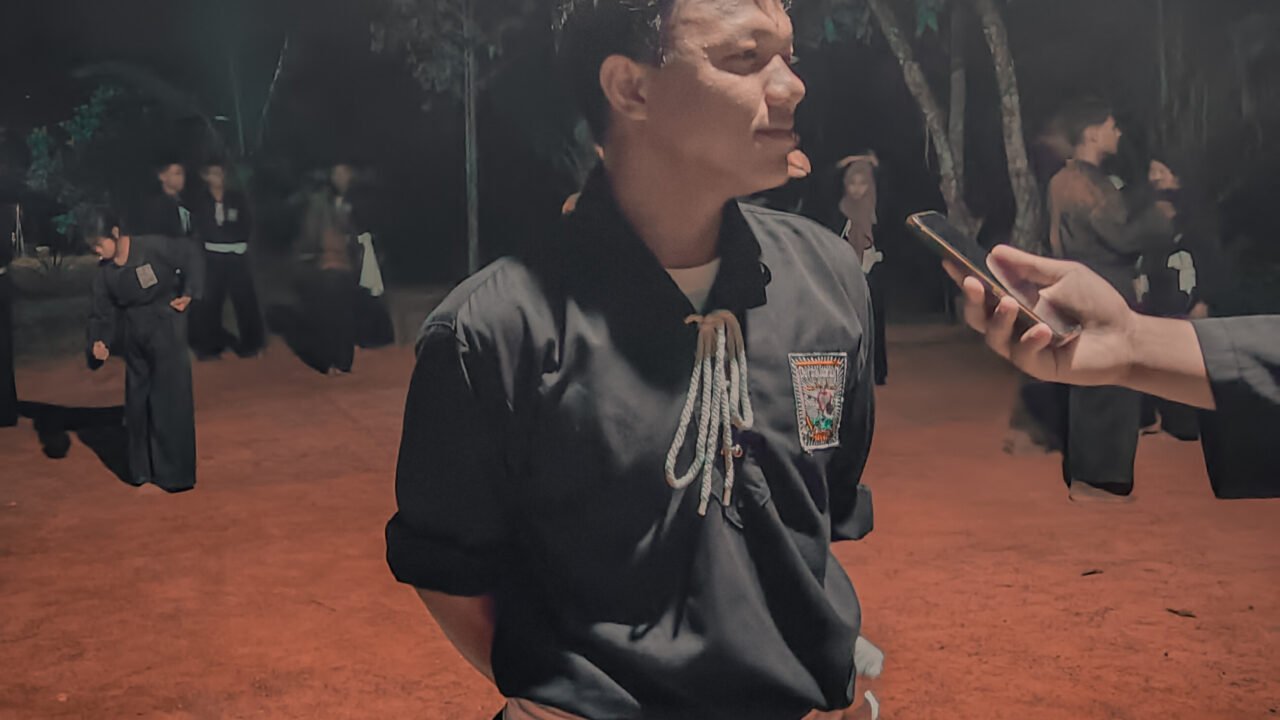 SH Terate Ranting Kelumpang Hulu Gelar Tes Kenaikan Tingkat Sabuk Polos
