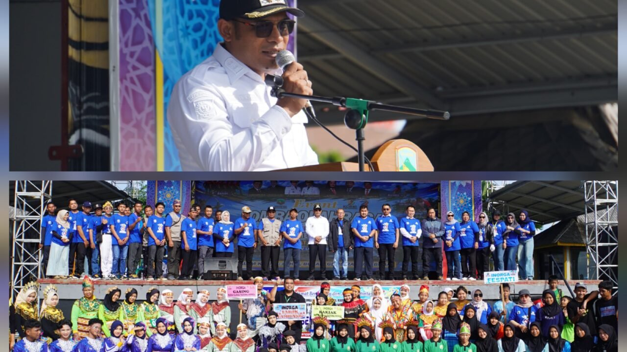 Semarak Hari Jadi ke-76, Pemkab Kotabaru Gelar Lomba Olahraga Tradisional di Siring Laut