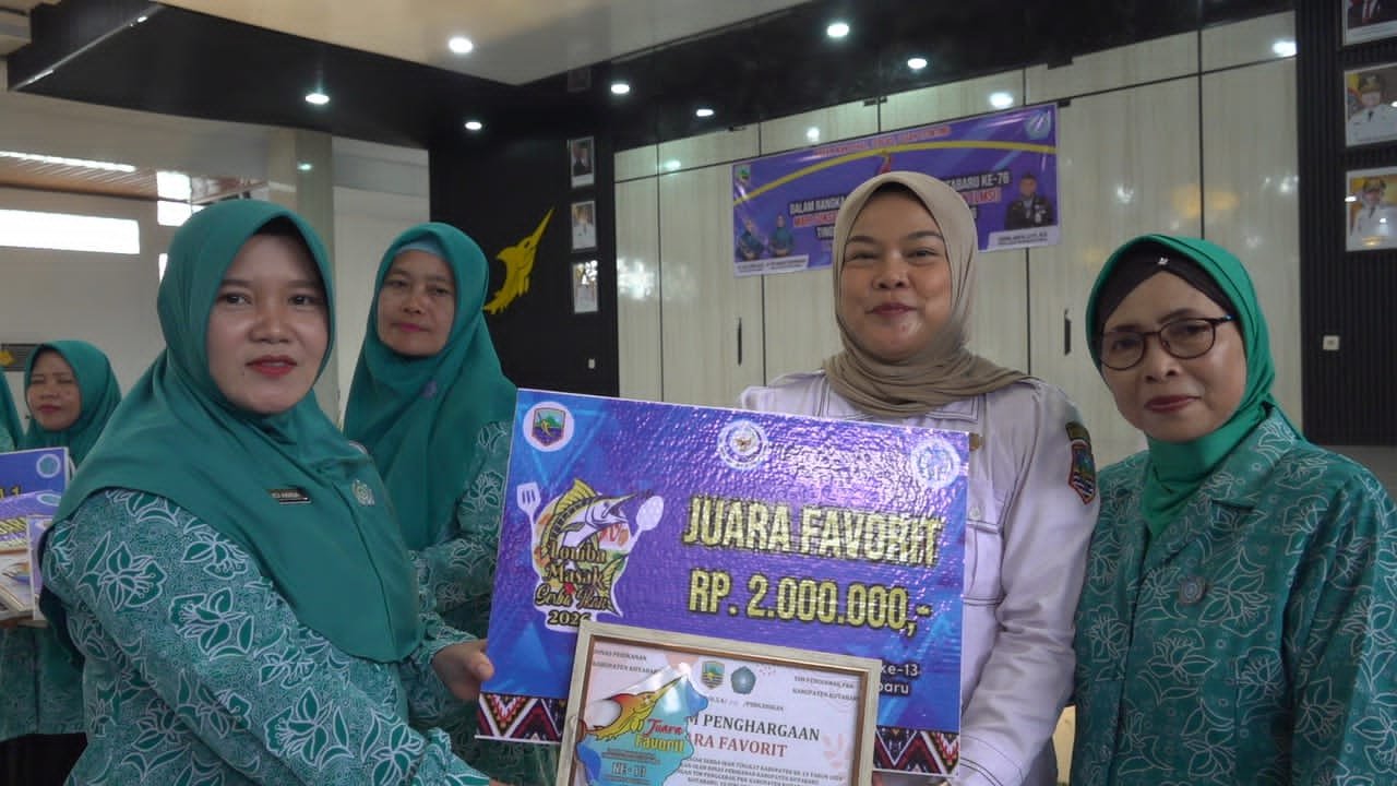 Pemkab Kotabaru Ajak Masyarakat Gemar Konsumsi Ikan Lewat Lomba Masak serba Ikan ke-13