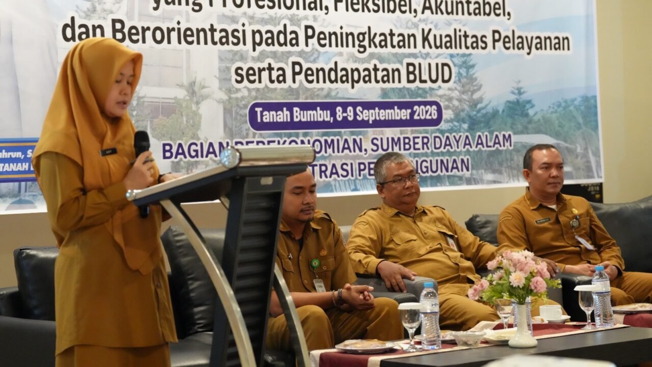 Tanah Bumbu Dorong Inovasi BLUD Lewat Workshop Peningkatan Kapasitas SDM