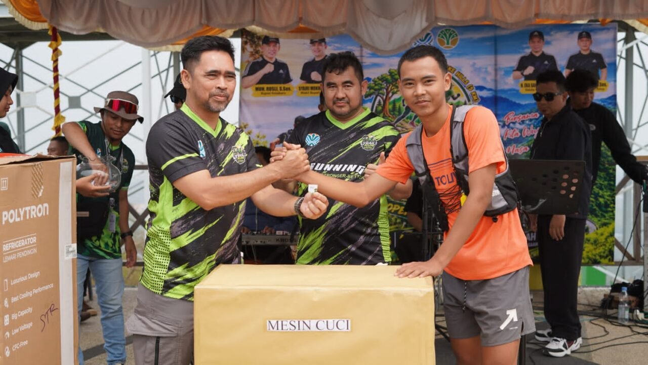 Jelajahi Keindahan Tahura Sebatung, 300 Pelari Ramaikan Trail Run Wisata Mamake
